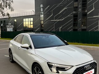 2022 Audi A3 40 TFSI IV (8Y), белый, 3850000 рублей, вид 3
