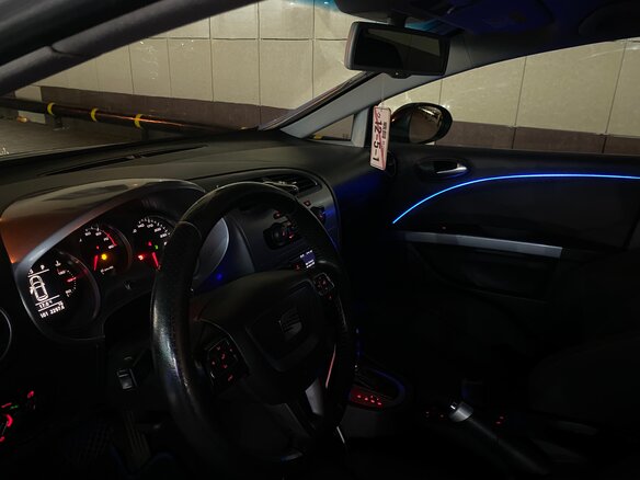 2012 SEAT Leon II Рестайлинг, синий, 1350000 рублей - вид 12