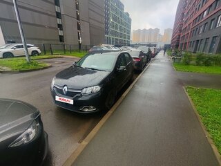 2015 Renault Logan II, чёрный, 550000 рублей, вид 2