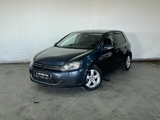 2011 Volkswagen Golf VI, синий, 649000 рублей, вид 1