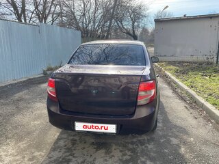 2012 Lada (ВАЗ) Granta I, пурпурный, 420000 рублей, вид 3