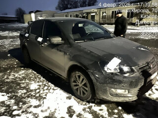 2016 Volkswagen Polo V Рестайлинг, серый, 850000 рублей, вид 2