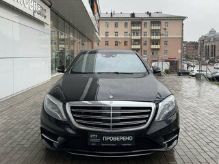 2015 Mercedes-Benz S-Класс 500 VI (W222, C217), чёрный, 3200000 рублей, вид 2