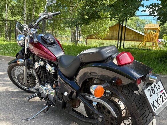 1999 Honda Steed 400, чёрный, 290000 рублей - вид 5
