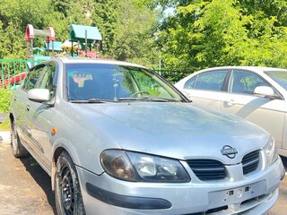 2001 Nissan Almera II (N16), серебристый, 175000 рублей, вид 4
