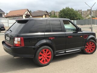 2008 Land Rover Range Rover Sport Supercharged I, чёрный, 2850000 рублей, вид 4