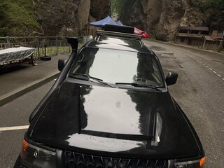 2002 Mitsubishi Montero Sport I, чёрный, 1100000 рублей, вид 3