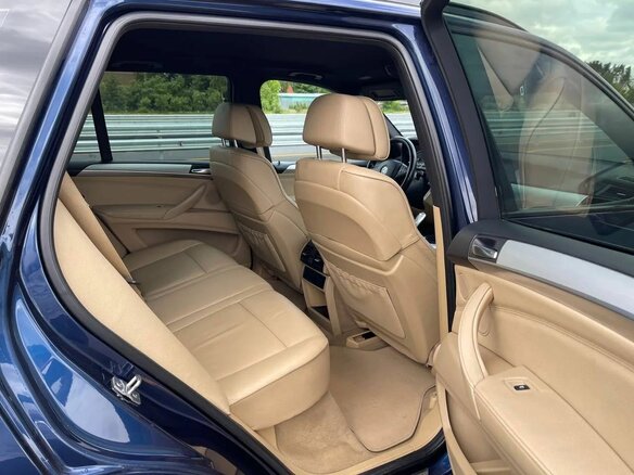 2013 BMW X5 40d II (E70) Рестайлинг, синий, 1850000 рублей - вид 12