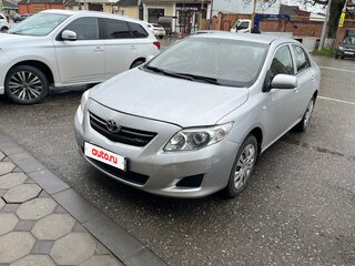 2008 Toyota Corolla X (E140, E150), серебристый, 580000 рублей, вид 2