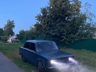 2001 Lada (ВАЗ) 2107, синий, 75000 рублей, вид 2