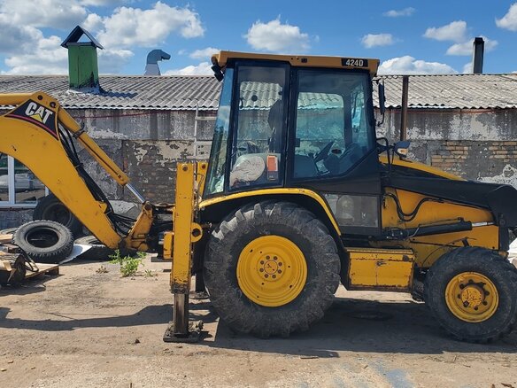 2003 Caterpillar 434, жёлтый, 2280000 рублей - вид 5