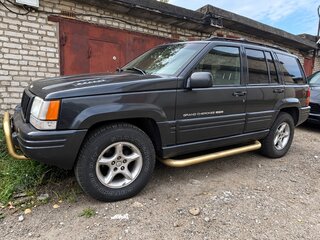 1998 Jeep Grand Cherokee I (ZJ) Рестайлинг, чёрный, 1050000 рублей, вид 1