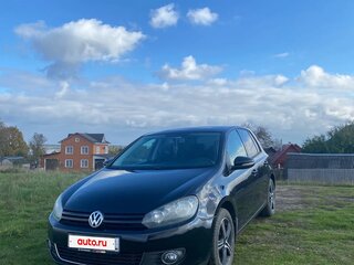 2012 Volkswagen Golf VI, чёрный, 750000 рублей, вид 1