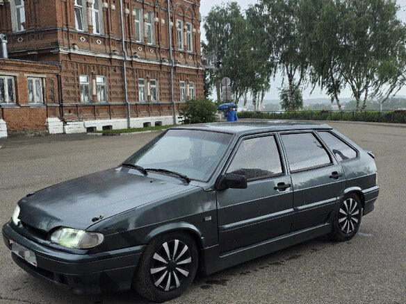 2008 Lada (ВАЗ) 2114, зелёный, 113000 рублей