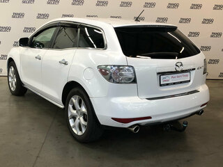 2010 Mazda CX-7 I Рестайлинг, белый, 870000 рублей, вид 4