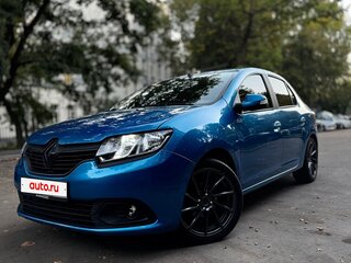 2014 Renault Logan II, синий, 700000 рублей, вид 3
