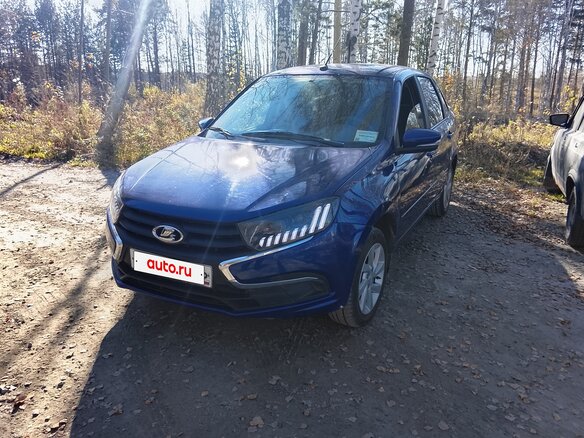 2025 Lada (ВАЗ) Granta Euro-2 I Рестайлинг, синий, 999000 рублей - вид 2