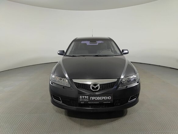 2007 Mazda 6 I (GG) Рестайлинг, чёрный, 381850 рублей - вид 1