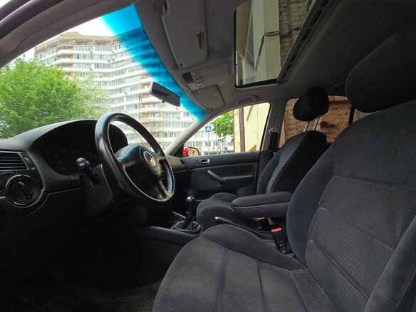 2002 Volkswagen Jetta IV, красный, 400000 рублей - вид 8