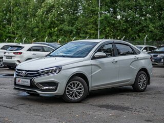 2023 Lada (ВАЗ) Vesta I Рестайлинг (NG), белый, 1175000 рублей, вид 1
