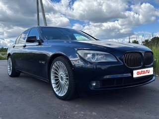 2010 BMW 7 серии 740d xDrive V (F01/F02/F04), синий, 1850000 рублей, вид 2