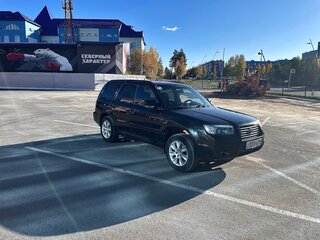 2007 Subaru Forester II Рестайлинг, чёрный, 750000 рублей, вид 2