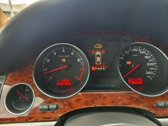 2003 Audi A8 II (D3), чёрный, 650000 рублей - вид 8