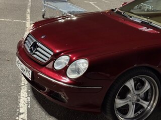 2002 Mercedes-Benz CL-Класс 500 II (C215), красный, 1100000 рублей, вид 2