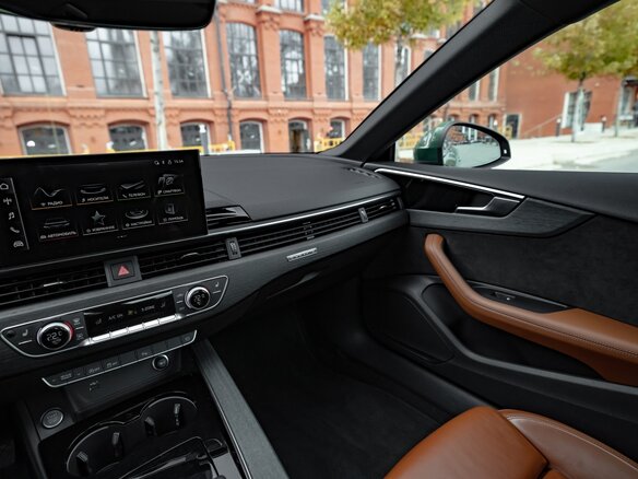 2021 Audi A5 Sportback 45 TFSI II (F5) Рестайлинг, зелёный, 4300000 рублей - вид 27