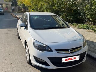 2013 Opel Astra J Рестайлинг, белый, 630000 рублей, вид 2