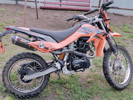 2014 Bars YQ250GY-18V, оранжевый, 105000 рублей, вид 4