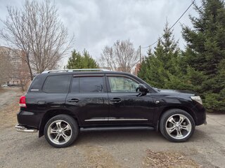2008 Toyota Land Cruiser 200 Series, чёрный, 2950000 рублей, вид 4