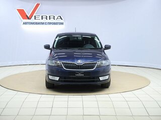 2014 Skoda Rapid Green Tec I, синий, 600000 рублей, вид 2