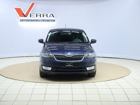 2014 Skoda Rapid Green Tec I, синий - вид 1