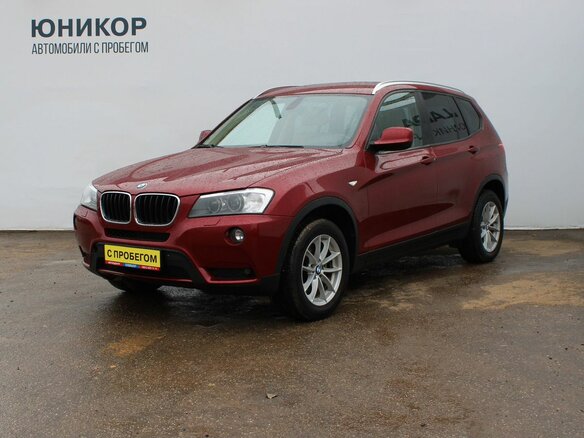 2012 BMW X3 20i xDrive II (F25), красный, 1359000 рублей
