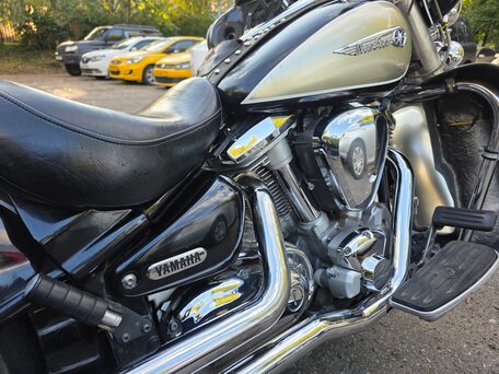 2000 Yamaha XV 1600 Road Star, бежевый, 375000 рублей, вид 1