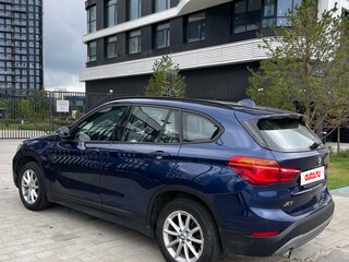 2018 BMW X1 18d xDrive II (F48), синий, 2350000 рублей, вид 4