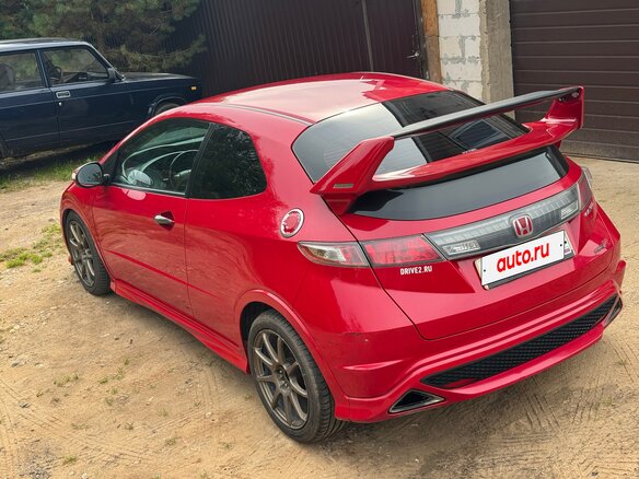 2008 Honda Civic Type R VIII, красный, 1050000 рублей - вид 9