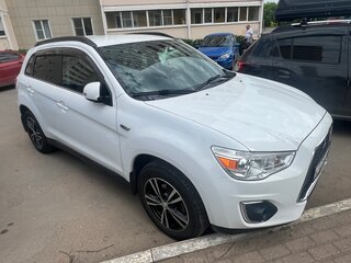 2013 Mitsubishi ASX I Рестайлинг, белый, 1250000 рублей, вид 3