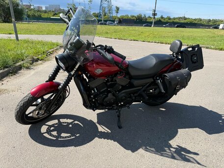 2015 Harley-Davidson Street 750, красный, 590000 рублей, вид 2