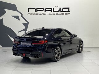 2019 BMW 5 серии M550d xDrive VII (G30/G31/G38), чёрный, 4749900 рублей, вид 4