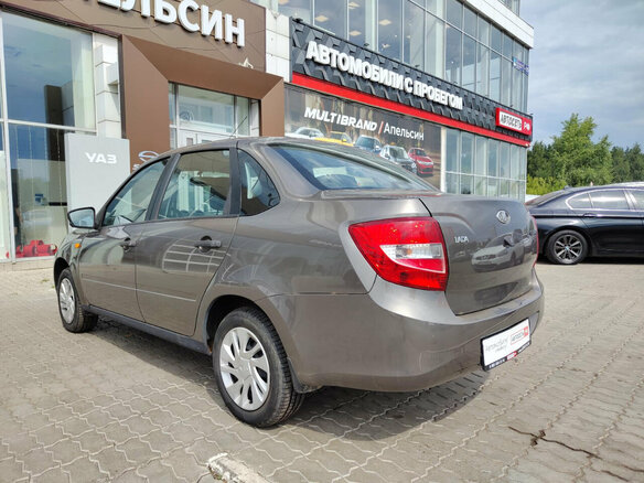 2016 Lada (ВАЗ) Granta I, коричневый - вид 18
