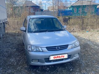 2001 Mazda Demio I (DW), серебристый, 237000 рублей, вид 1