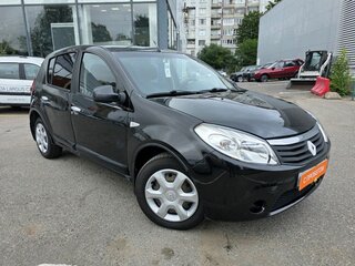 2012 Renault Sandero I, чёрный, 299000 рублей, вид 2