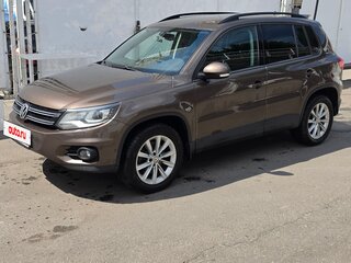 2014 Volkswagen Tiguan I Рестайлинг, коричневый, 1430000 рублей, вид 2