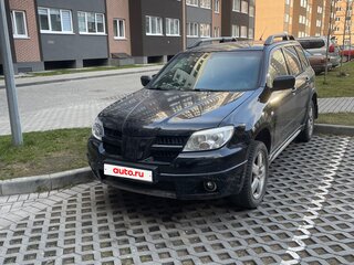 2007 Mitsubishi Outlander I, чёрный, 700000 рублей, вид 2