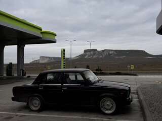 2005 Lada (ВАЗ) 2107, пурпурный, 190000 рублей, вид 2
