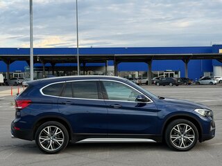 2019 BMW X1 18d sDrive II (F48) Рестайлинг, синий, 2450000 рублей, вид 4