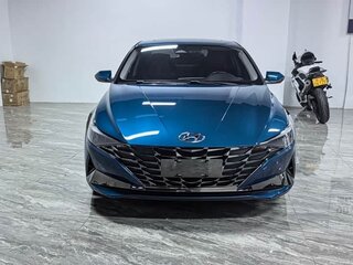 2022 Hyundai Elantra VII (CN7), синий, 1350000 рублей, вид 2