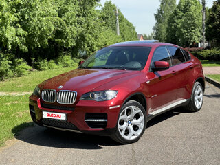 2008 BMW X6 35i 6-speed I (E71), красный, 1680000 рублей, вид 1